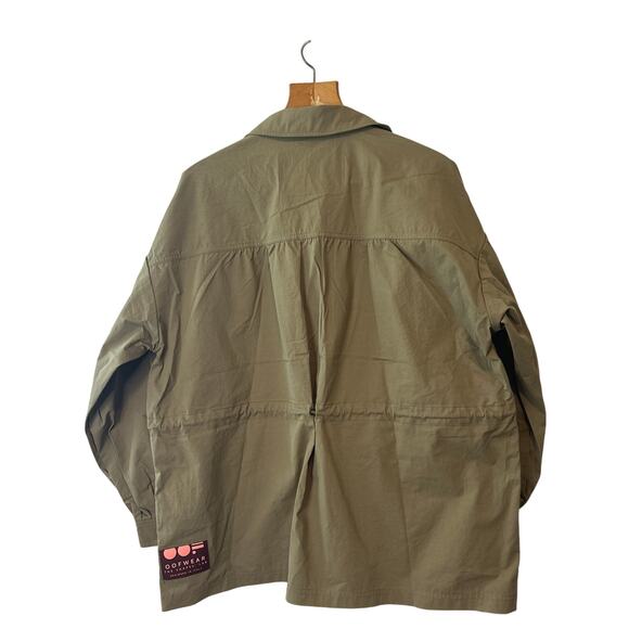 Free People NWT OOFWear Oversized Rain Duster Style 88118211 Size Large - Picture 4 of 15